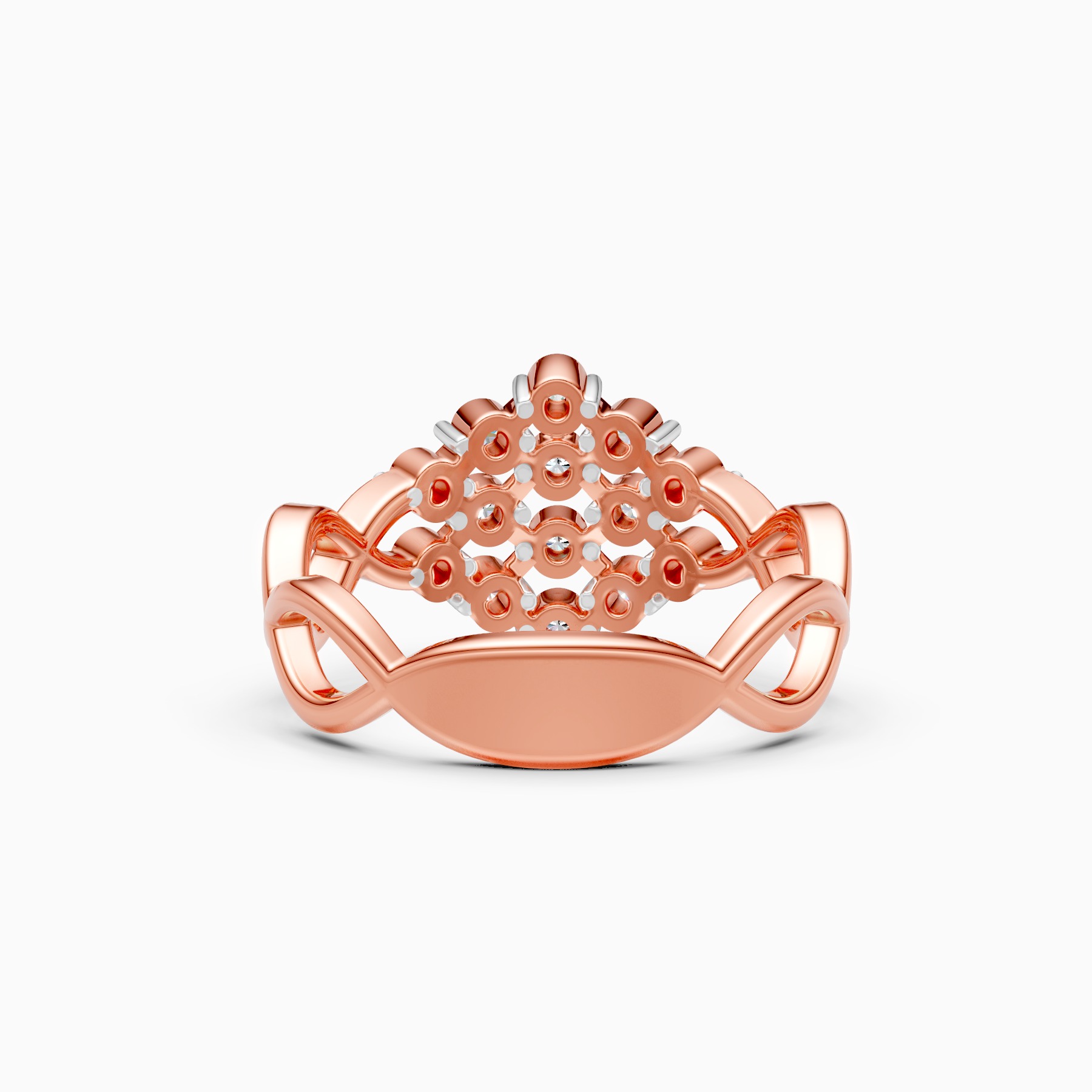Blooming Spark Lab Grown Diamond Ring